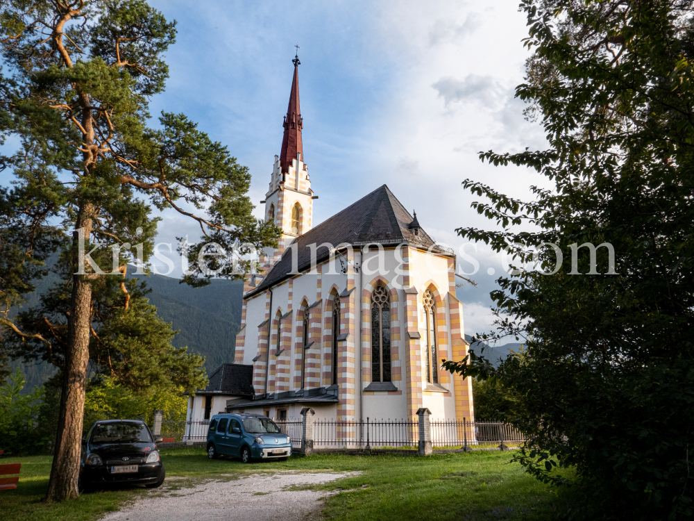 Wallfahrtskirche Maria Locherboden, Mötz, Mieminger Plateau, Tirol by kristen-images.com