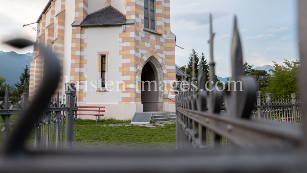 Wallfahrtskirche Maria Locherboden, Mötz, Mieminger Plateau, Tirol by kristen-images.com