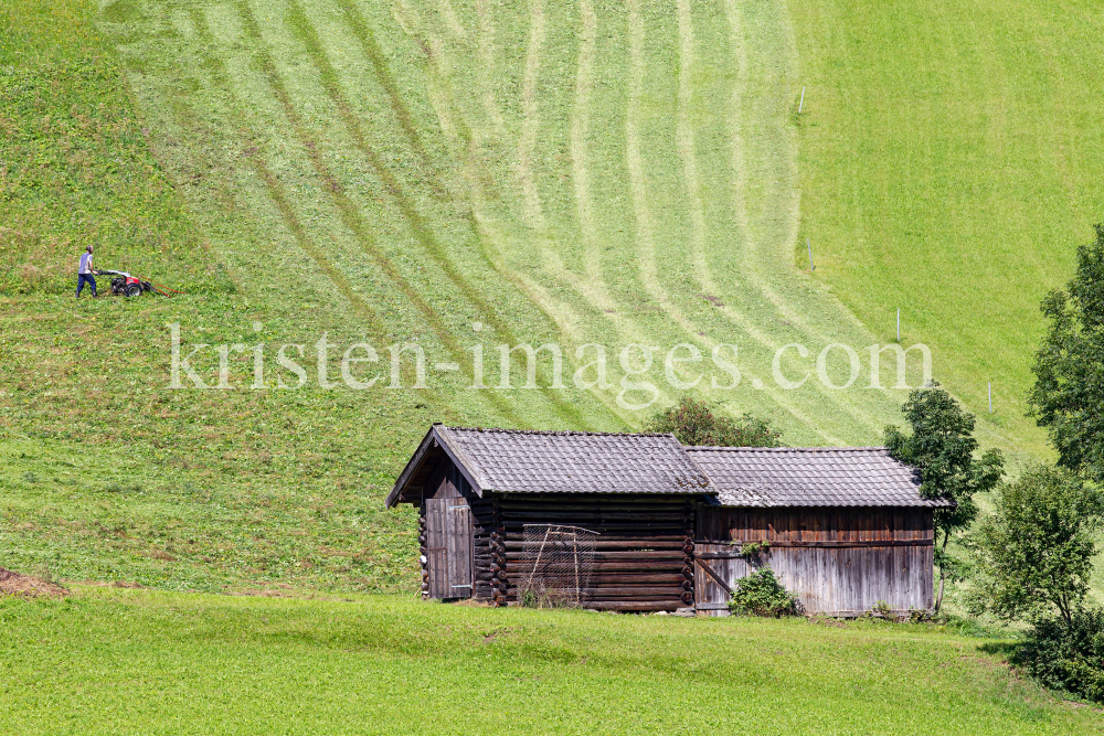 Heustadel im Stubaital, Tirol, Austria by kristen-images.com