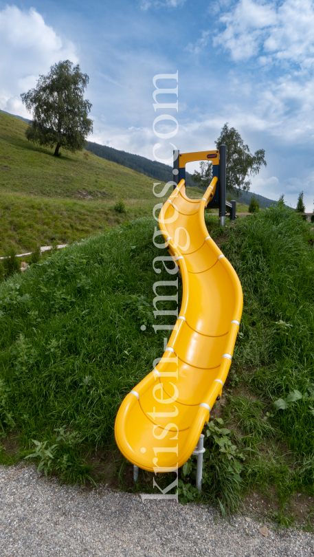 Rutsche, Spielplatz / Patsch, Tirol, Austria by kristen-images.com