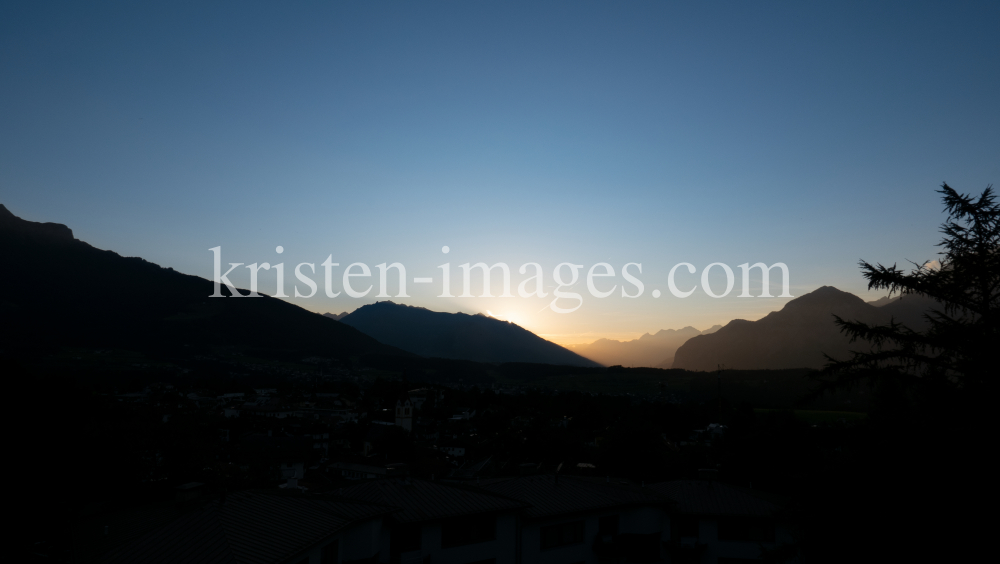 Sonnenuntergang in Igls, Innsbruck, Tirol, Austria by kristen-images.com