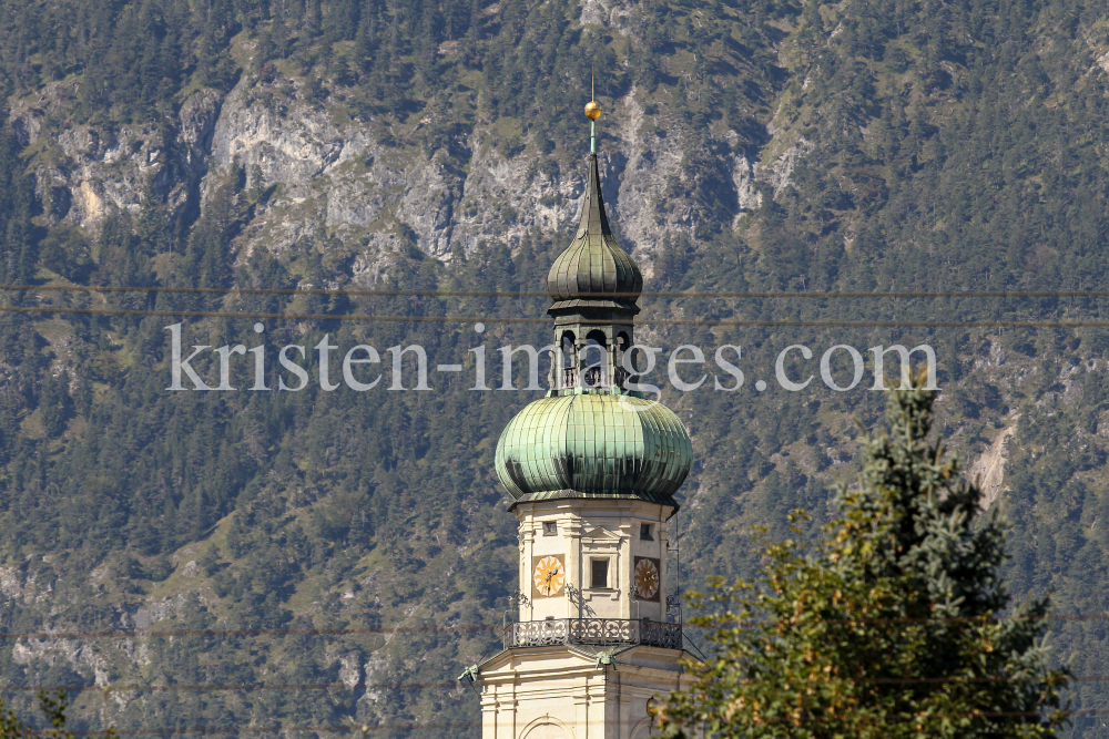Jesuitenkirche in Hall in Tirol, Austria by kristen-images.com