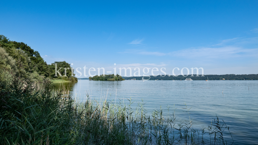 Starnberger See, Roseninsel, Bayern, Deutschland by kristen-images.com