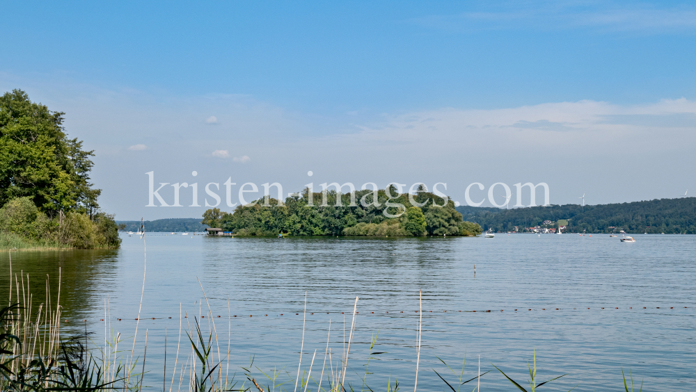Starnberger See, Roseninsel, Bayern, Deutschland by kristen-images.com