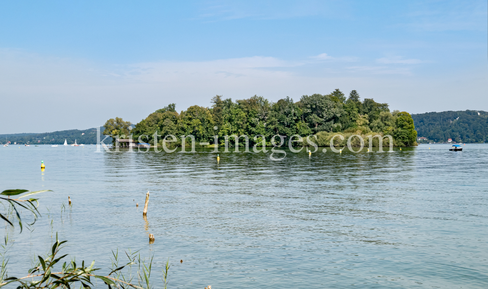 Starnberger See, Roseninsel, Bayern, Deutschland by kristen-images.com