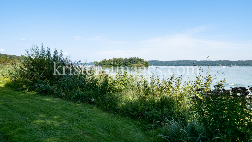 Starnberger See, Roseninsel, Bayern, Deutschland by kristen-images.com