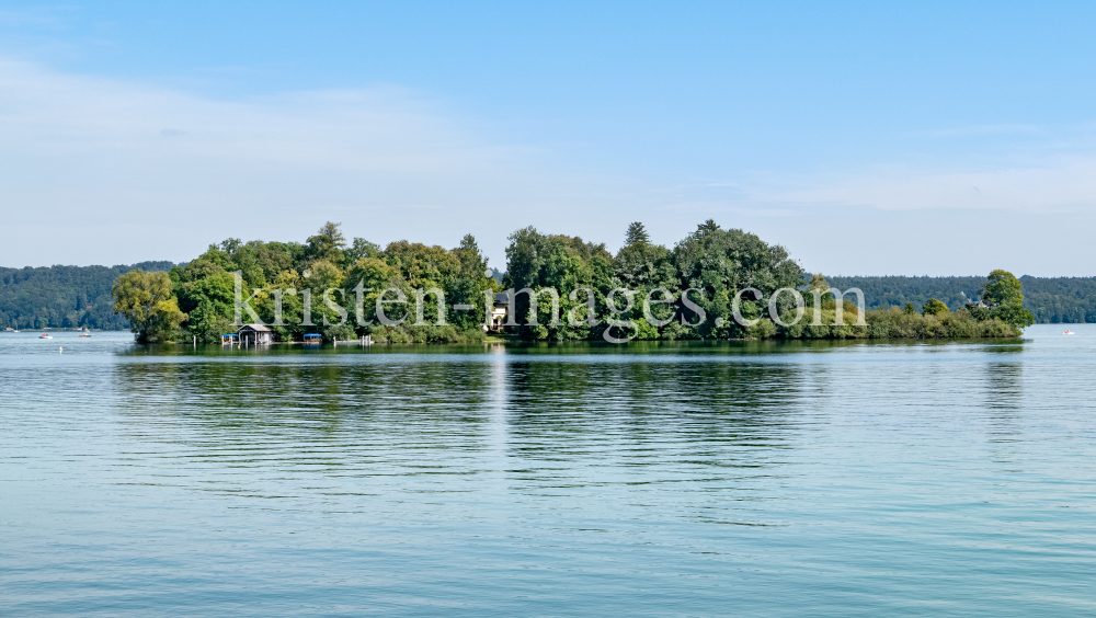 Starnberger See, Roseninsel, Bayern, Deutschland by kristen-images.com