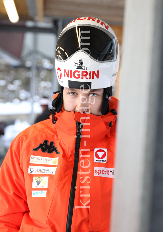 Samuel Maier (AUT) / Skeleton / Bobbahn Innsbruck-Igls by kristen-images.com