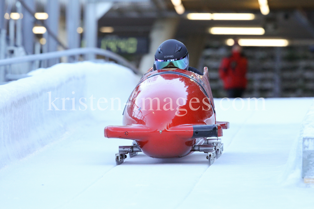 Bobbahn Innsbruck-Igls, Tirol, Austria / Training 2er Bob by kristen-images.com