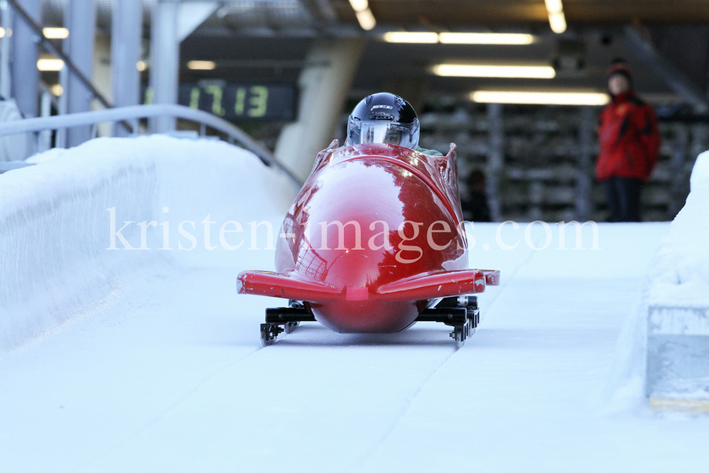 Bobbahn Innsbruck-Igls, Tirol, Austria / Training 2er Bob by kristen-images.com