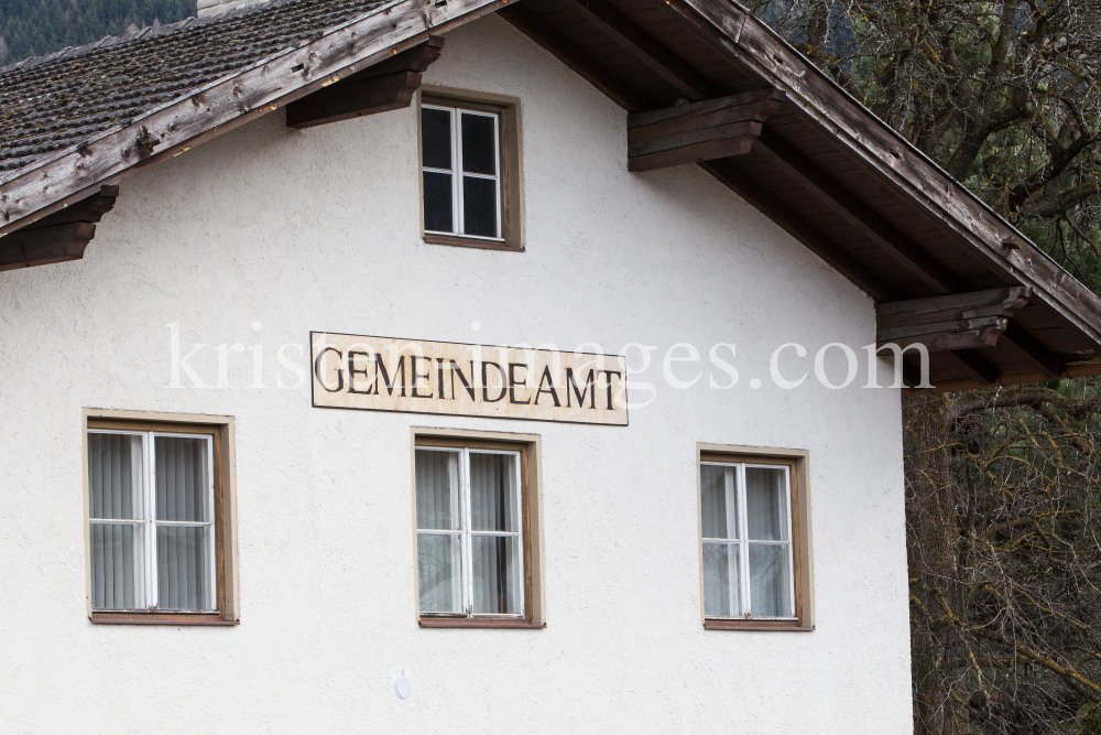 Gemeindeamt Mieders im Stubaital, Tirol, Austria by kristen-images.com