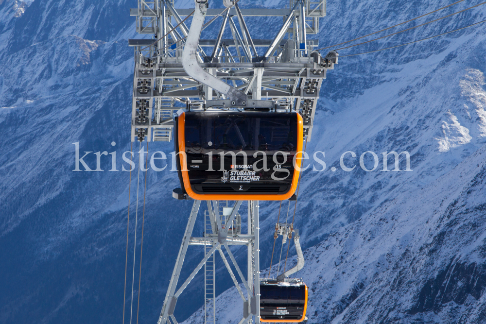 Stubaier Gletscher, Stubaital, Tirol, Austria / 3S Eisgratbahn by kristen-images.com