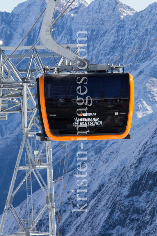 Stubaier Gletscher, Stubaital, Tirol, Austria / 3S Eisgratbahn by kristen-images.com