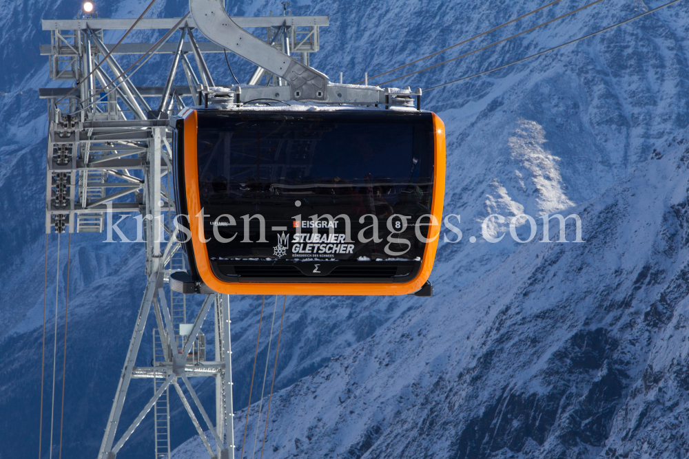 Stubaier Gletscher, Stubaital, Tirol, Austria / 3S Eisgratbahn by kristen-images.com