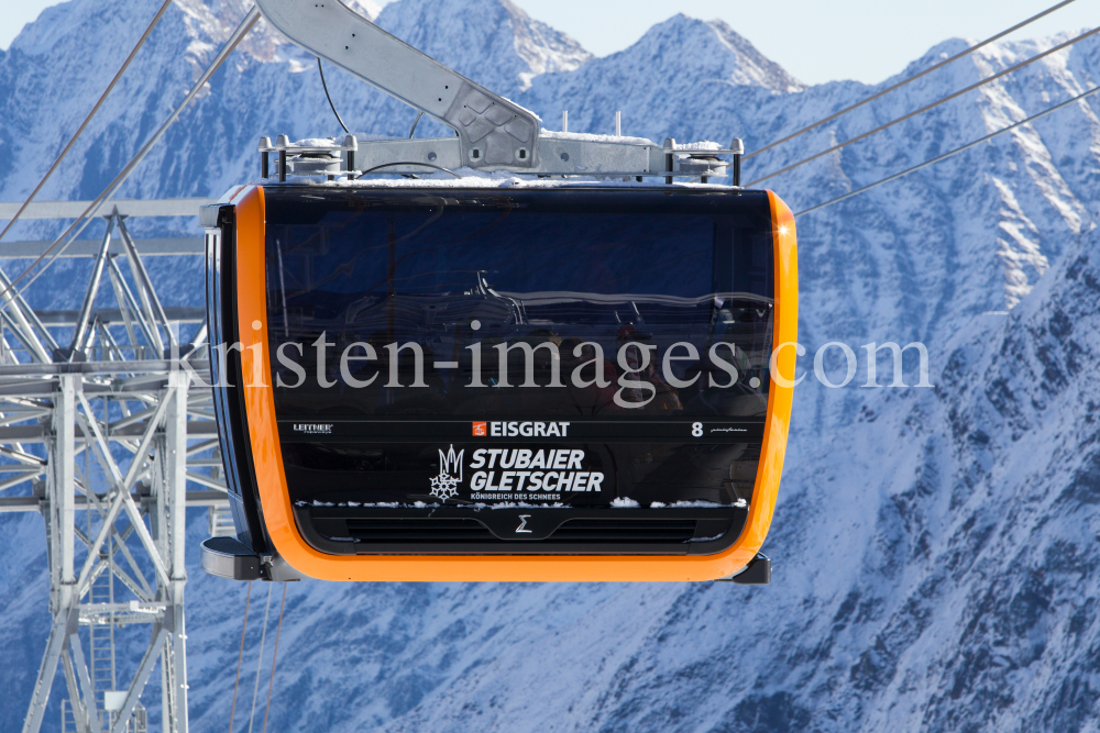 Stubaier Gletscher, Stubaital, Tirol, Austria / 3S Eisgratbahn by kristen-images.com