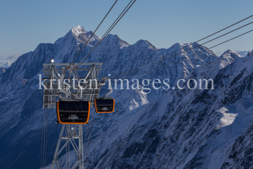 Stubaier Gletscher, Stubaital, Tirol, Austria / 3S Eisgratbahn by kristen-images.com