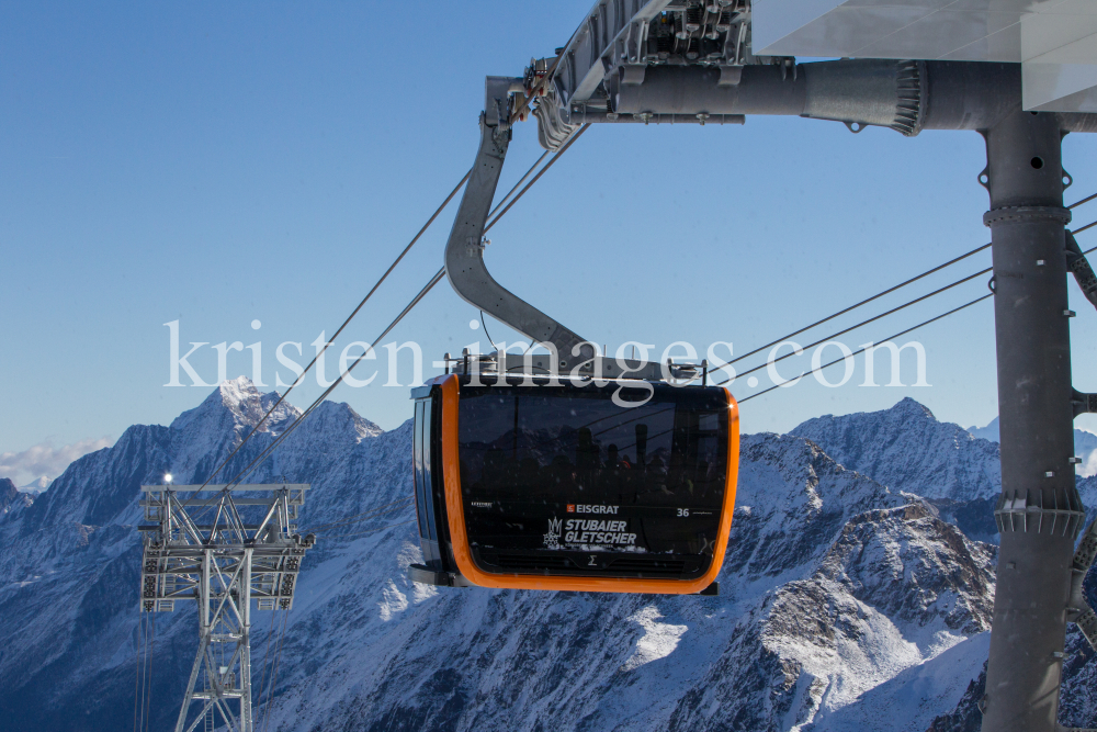 Stubaier Gletscher, Stubaital, Tirol, Austria / 3S Eisgratbahn by kristen-images.com