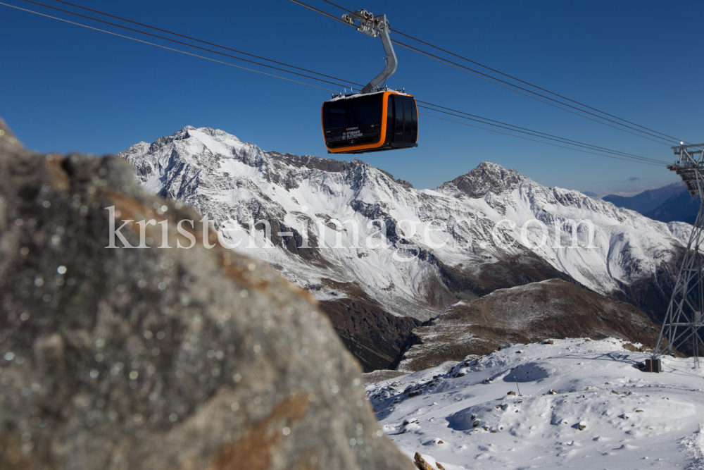 Stubaier Gletscher, Stubaital, Tirol, Austria / 3S Eisgratbahn by kristen-images.com