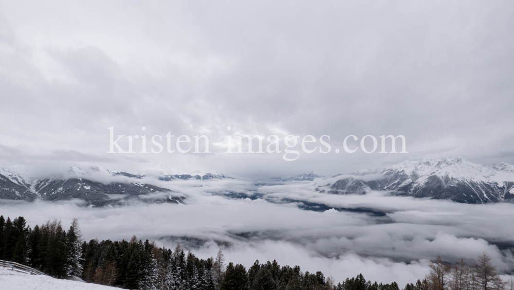 Inntal, Nordkette (re.), Innsbruck, Tirol, Austria by kristen-images.com