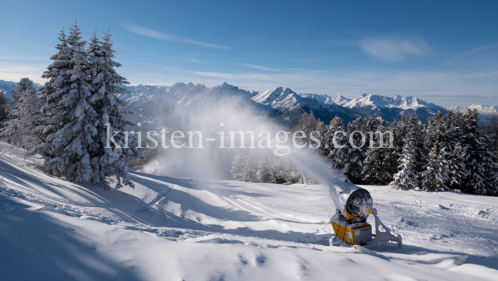 Schneekanone am Patscherkofel, Tirol, Austria by kristen-images.com