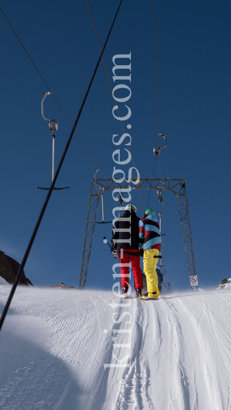 Stubaier Gletscher, Tirol, Austria / Gaisskarferner Schlepplift by kristen-images.com