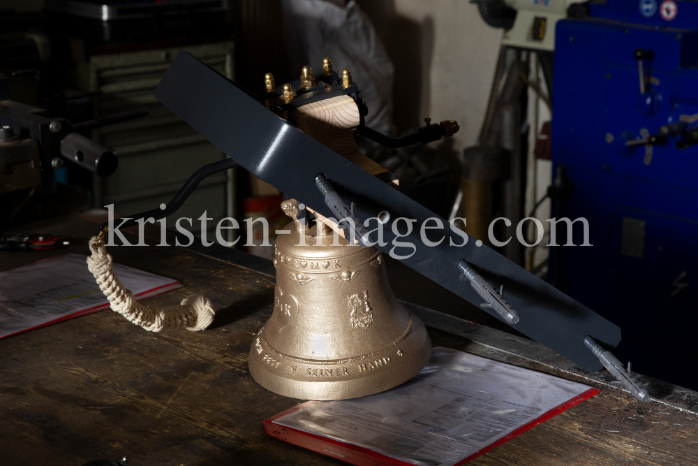 Glocke / Glockengiesserei Grassmayr, Innsbruck, Tirol, Austria by kristen-images.com