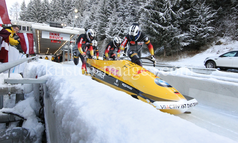 4er Bob Weltcup Herren 2020 Innsbruck-Igls by kristen-images.com