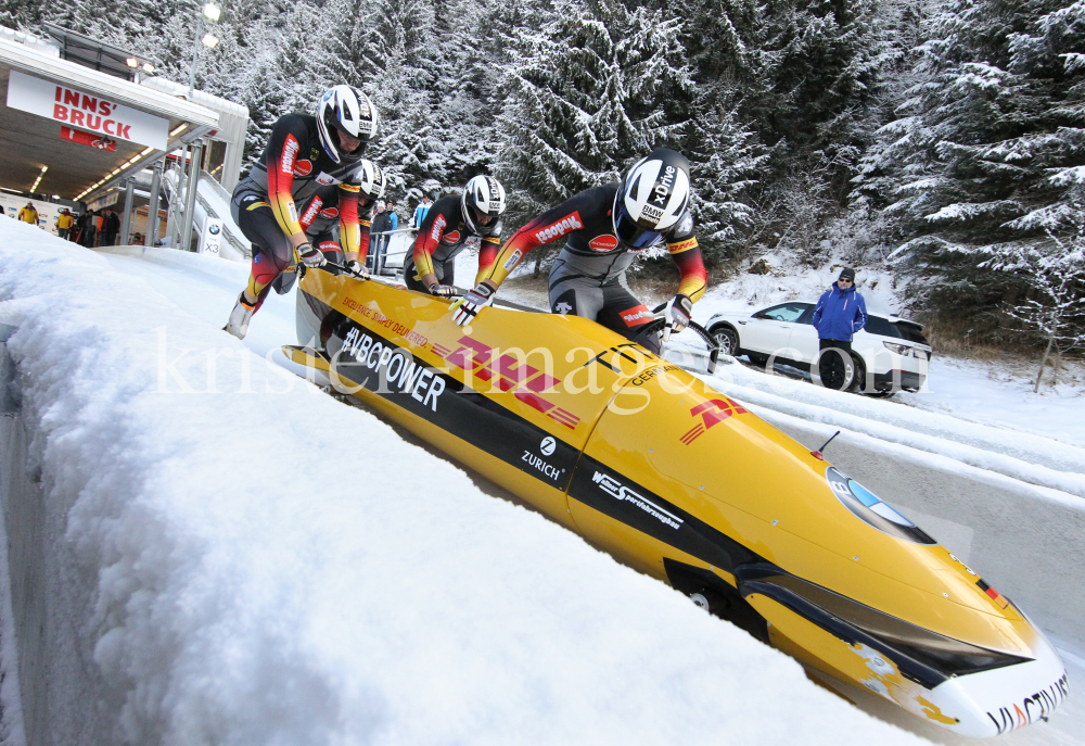 4er Bob Weltcup Herren 2020 Innsbruck-Igls by kristen-images.com