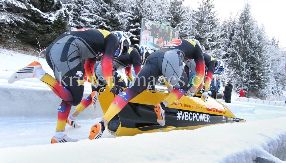 4er Bob Weltcup Herren 2020 Innsbruck-Igls by kristen-images.com