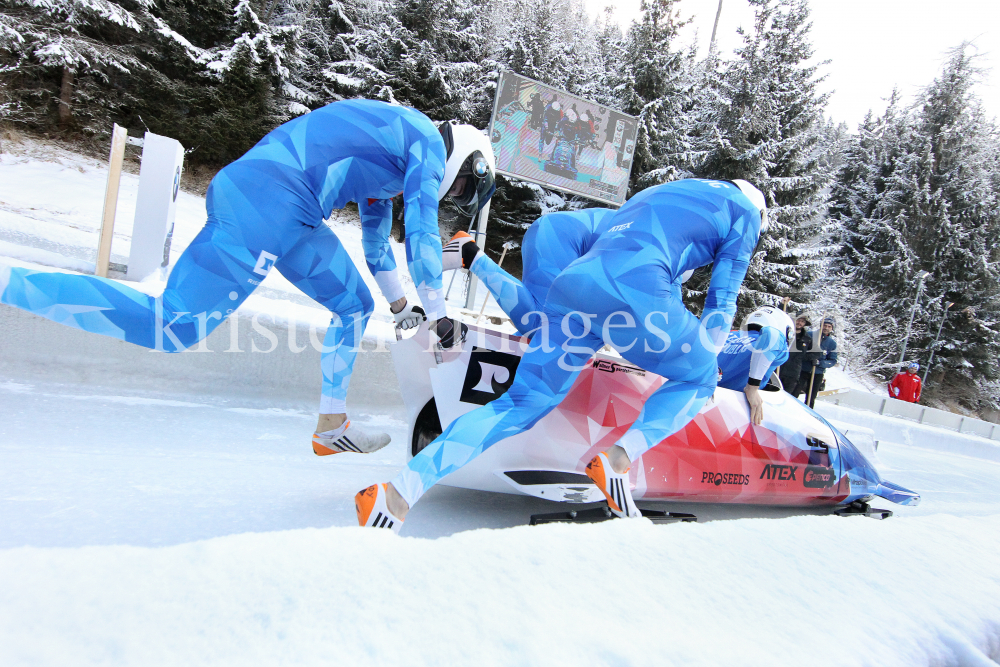 4er Bob Weltcup Herren 2020 Innsbruck-Igls by kristen-images.com