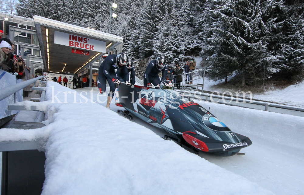 4er Bob Weltcup Herren 2020 Innsbruck-Igls by kristen-images.com