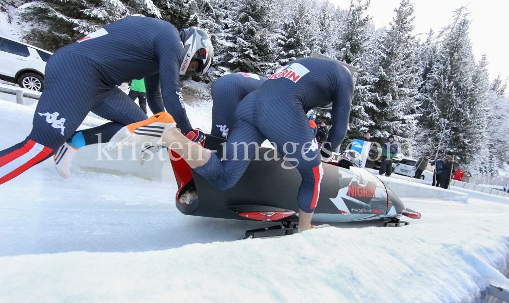 4er Bob Weltcup Herren 2020 Innsbruck-Igls by kristen-images.com