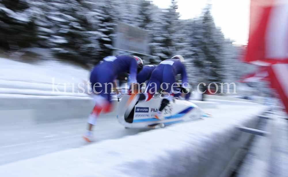 4er Bob Weltcup Herren 2020 Innsbruck-Igls by kristen-images.com