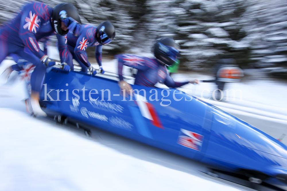 4er Bob Weltcup Herren 2020 Innsbruck-Igls by kristen-images.com