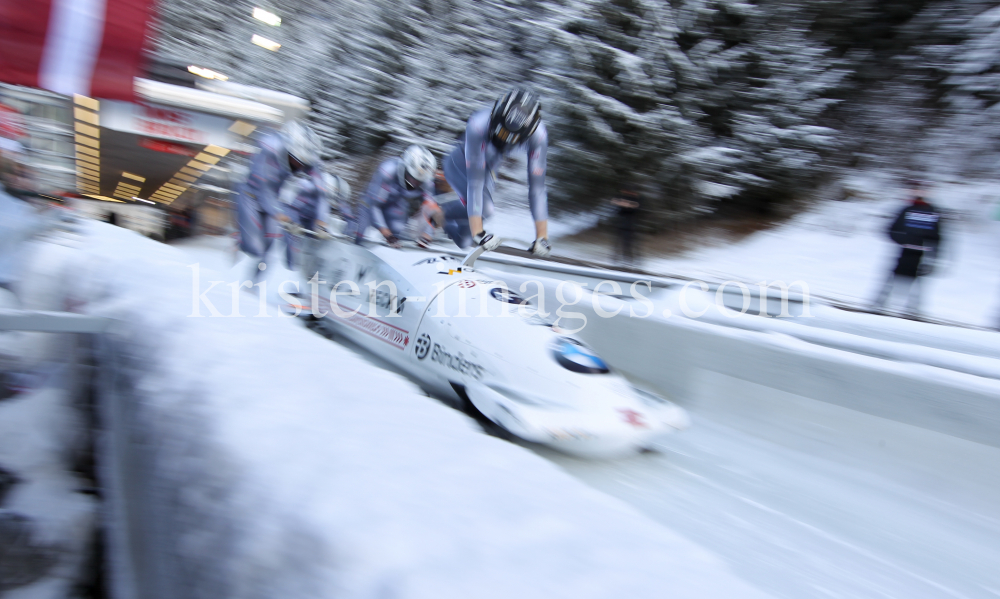 4er Bob Weltcup Herren 2020 Innsbruck-Igls by kristen-images.com