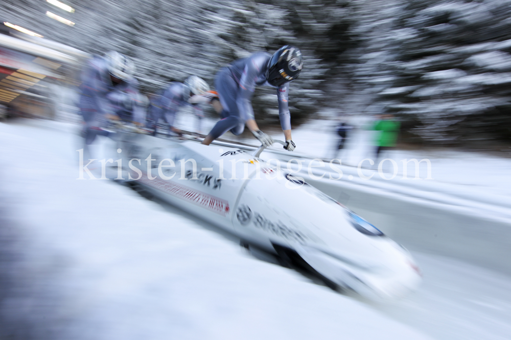 4er Bob Weltcup Herren 2020 Innsbruck-Igls by kristen-images.com