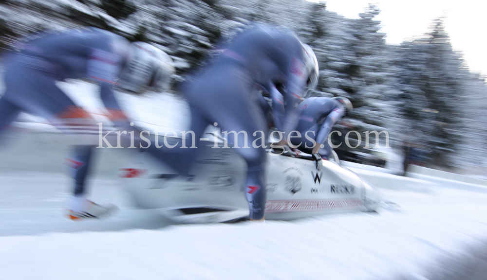 4er Bob Weltcup Herren 2020 Innsbruck-Igls by kristen-images.com