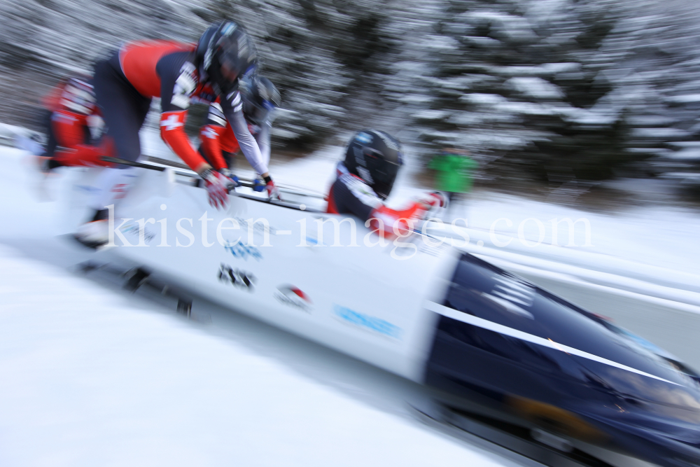 4er Bob Weltcup Herren 2020 Innsbruck-Igls by kristen-images.com