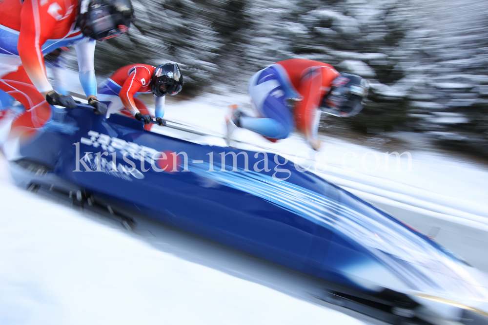 4er Bob Weltcup Herren 2020 Innsbruck-Igls by kristen-images.com