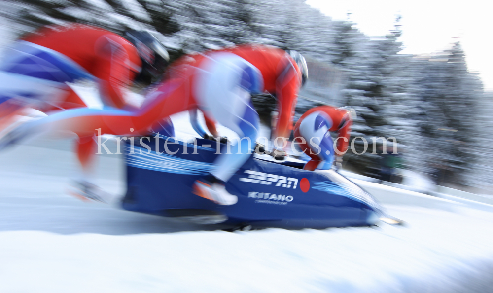 4er Bob Weltcup Herren 2020 Innsbruck-Igls by kristen-images.com