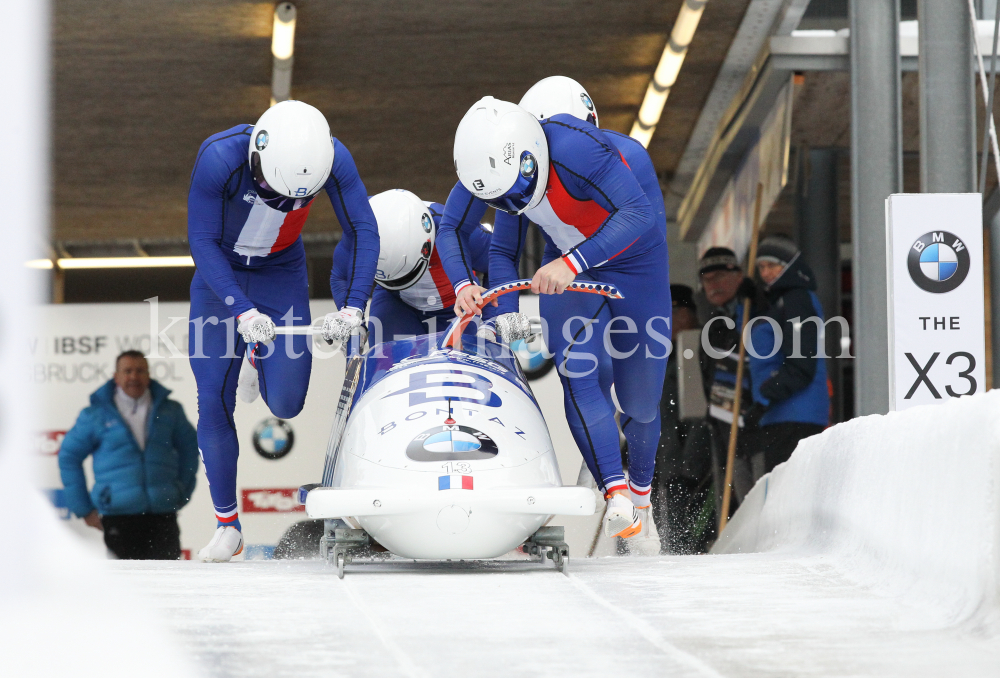 4er Bob Weltcup Herren 2020 Innsbruck-Igls by kristen-images.com