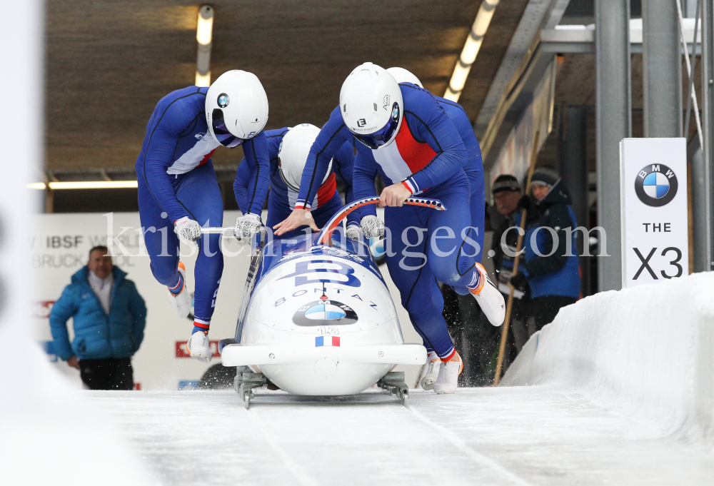 4er Bob Weltcup Herren 2020 Innsbruck-Igls by kristen-images.com