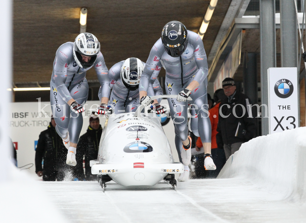 4er Bob Weltcup Herren 2020 Innsbruck-Igls by kristen-images.com