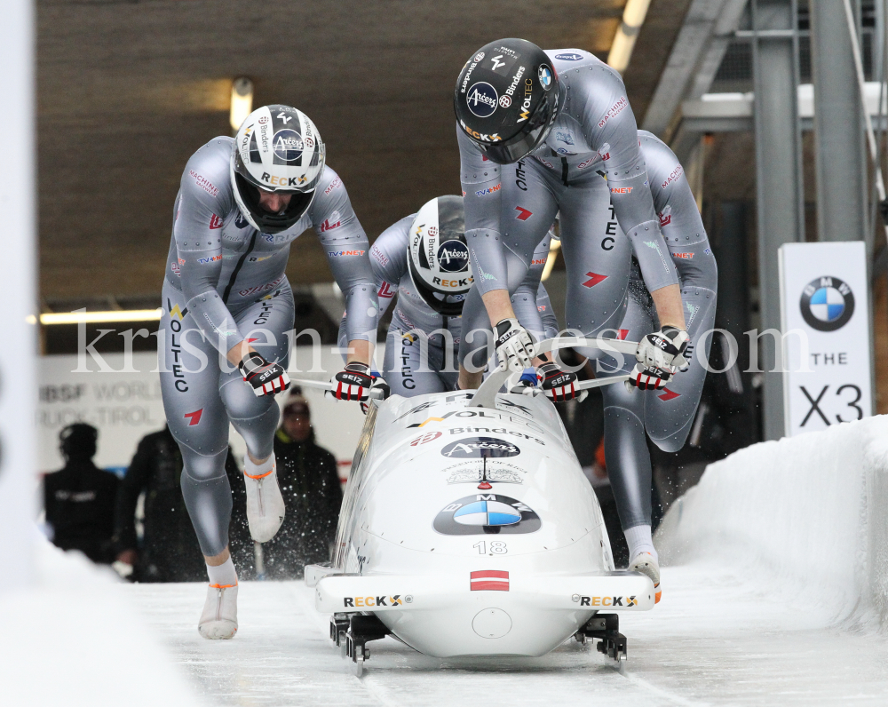 4er Bob Weltcup Herren 2020 Innsbruck-Igls by kristen-images.com