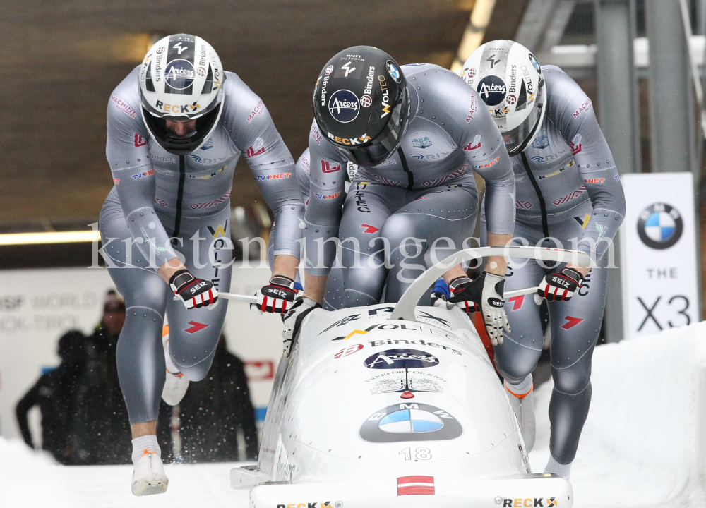 4er Bob Weltcup Herren 2020 Innsbruck-Igls by kristen-images.com