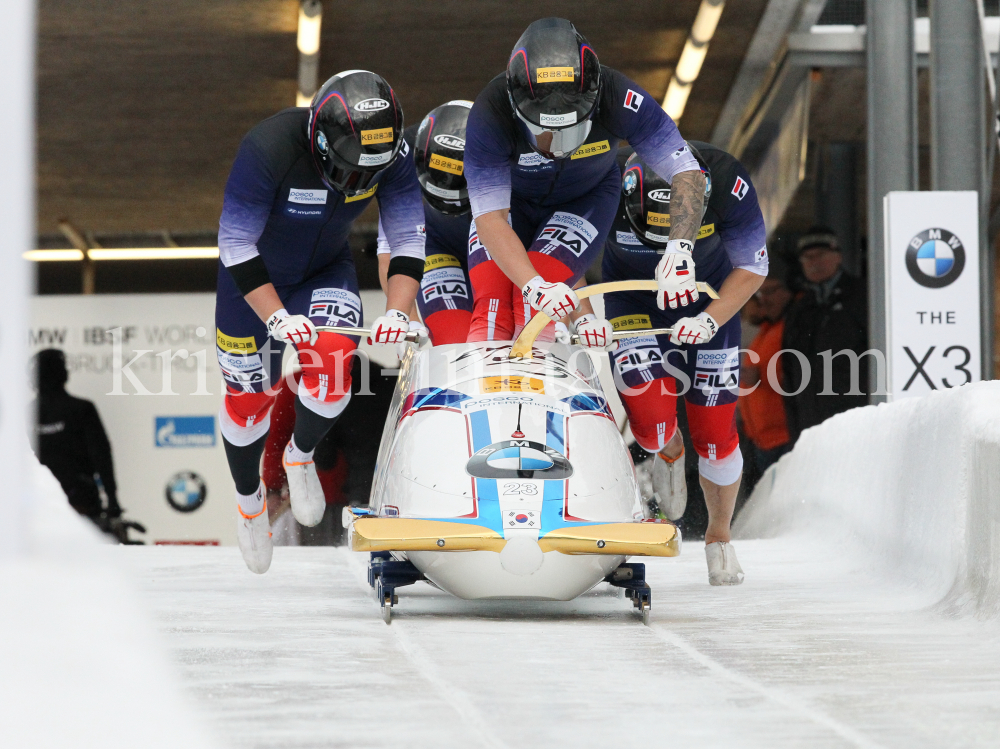 4er Bob Weltcup Herren 2020 Innsbruck-Igls by kristen-images.com