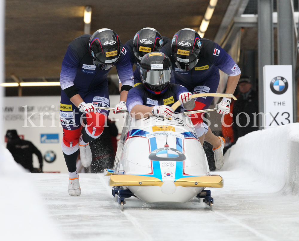 4er Bob Weltcup Herren 2020 Innsbruck-Igls by kristen-images.com