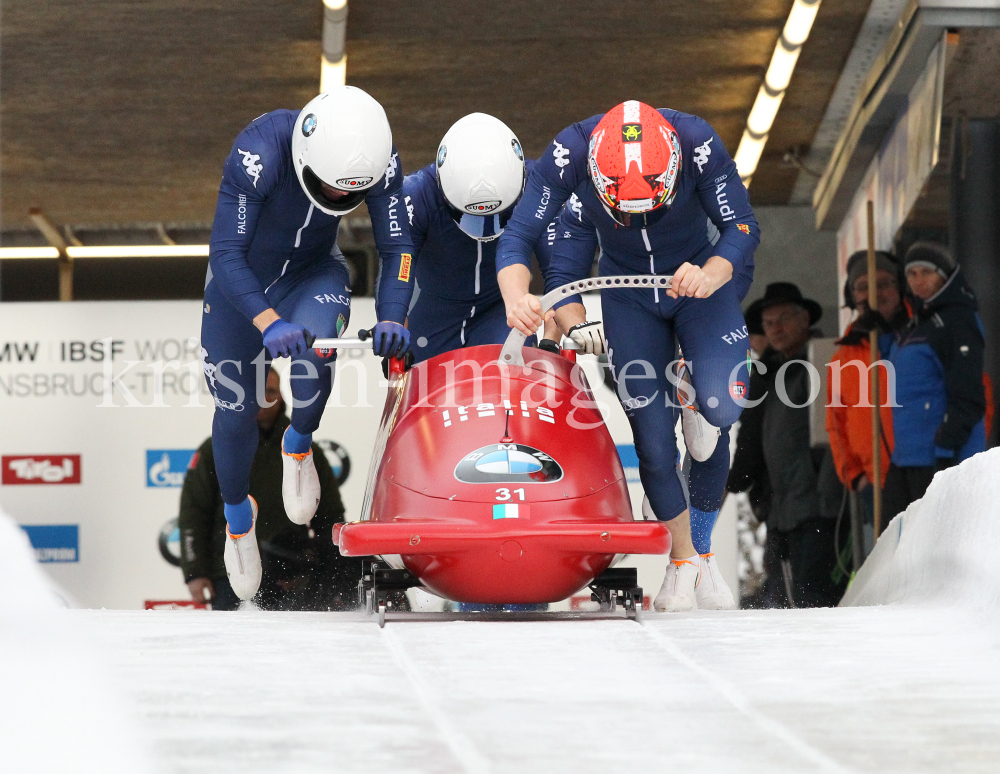 4er Bob Weltcup Herren 2020 Innsbruck-Igls by kristen-images.com