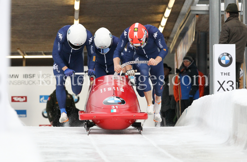 4er Bob Weltcup Herren 2020 Innsbruck-Igls by kristen-images.com