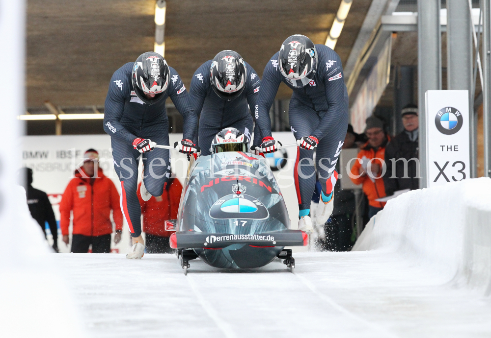 4er Bob Weltcup Herren 2020 Innsbruck-Igls by kristen-images.com